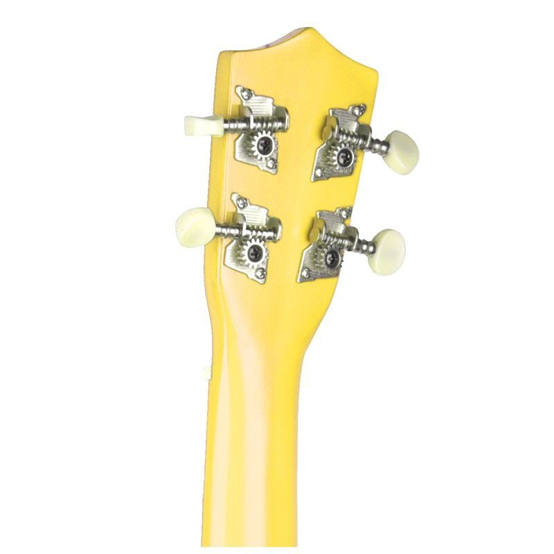 NN UK01 Dzeltenas ukuleles mega komplekts