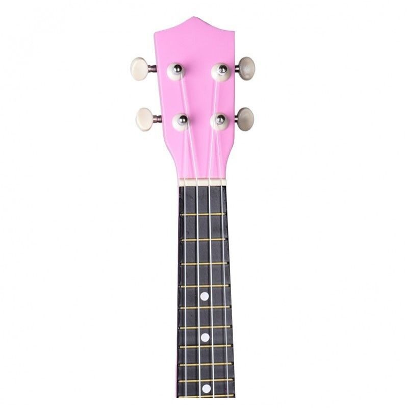 NN UK01 Rozā ukuleles Mega komplekts