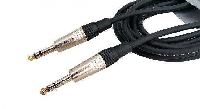 WT 6.3mm stereo - 6.3mm stereo 10 m
