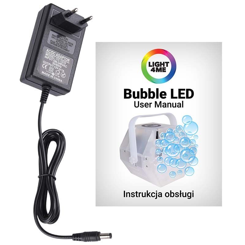 Burbuļmašīna Light4me Bubble LED