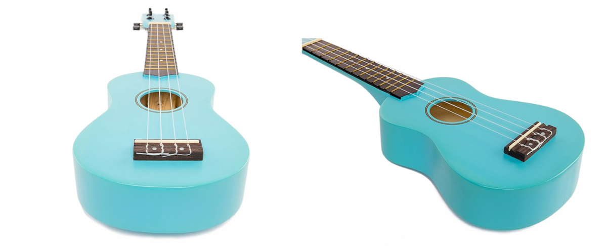 Jasmin U3 Debesu zilās ukuleles komplekts